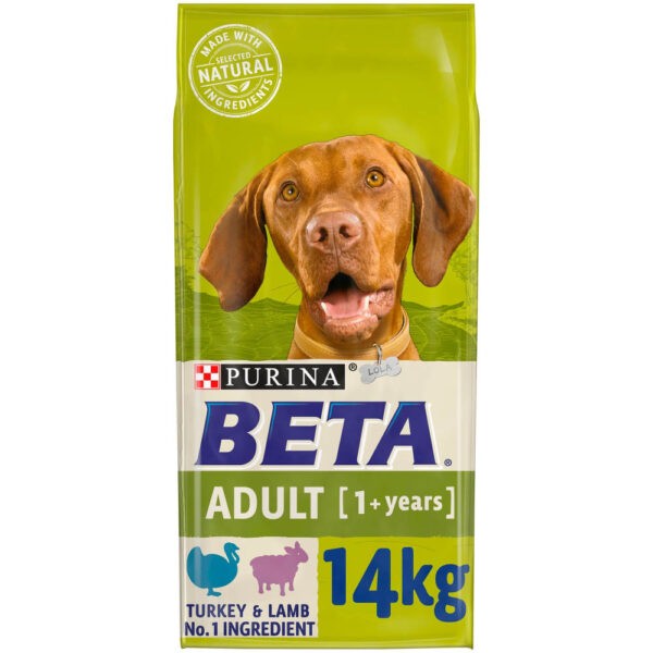 BETA Turkey and Lamb Dry Dog Food, 14kg